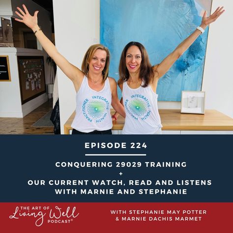 Today's podcast is a fun episode discussing what we are watching, listening and reading right now. Additionally, we each give an update on how our 29029 everesting training is going. We are each redefining what we are capable of, and expanding the boundaries of our potential. Plus a few updates on our summer detox. ⁠ ⁠ In this episode you will learn:⁠ ⁠ • What Marnie and Stephanie are watching, reading and listening to right now (see below)⁠ ⁠ • Updates on our 29029 training and how we are do... Summer Detox, Or Questions, Boundaries, Podcast, Right Now, Reading