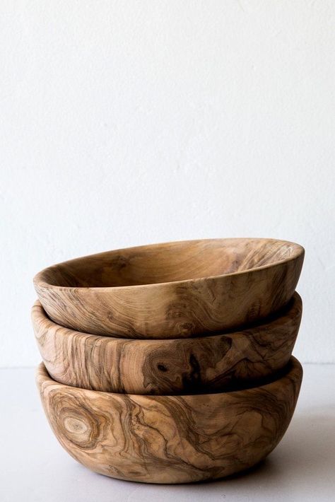 Rustic Wood Bowl, Wooden Kitchen Accessories, Olive Wood Bowl, Beautiful Objects, Wood Bowl, Wooden Bowl, Small Bowl, Wooden Kitchen, Wood Bowls