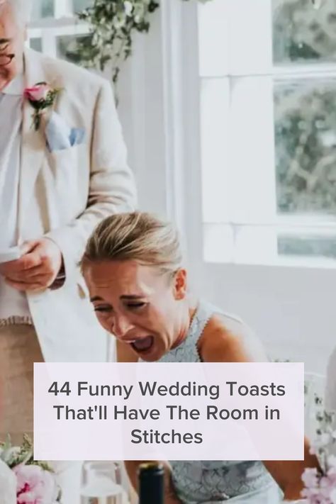 Best Man Jokes Speech, Simple Wedding Toasts, Mc Wedding Ideas Funny, Wedding Speech For Parents, Matron Of Honor Speech Funny, Toast To Parents At Wedding, Wedding Speech To Parents, Wedding Speech Bride, Moh Toast Examples