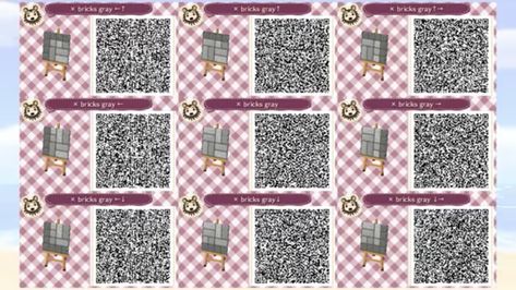 Acnl Paths, Animal Crossing Qr Codes, Acnl Qr Codes, Wood Path, Motif Acnl, Brick Path, Animal Crossing 3ds, Ac New Leaf, Code Wallpaper