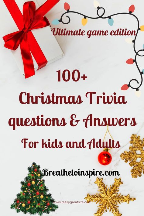 Christmas trivia Funny Christmas Trivia, Christmas Trivia Questions And Answers, Christmas Facts, Christmas Trivia Game, Christmas Trivia Questions, Christmas Questions, Christmas Family Feud, Origin Of Christmas, Fun Holiday Games