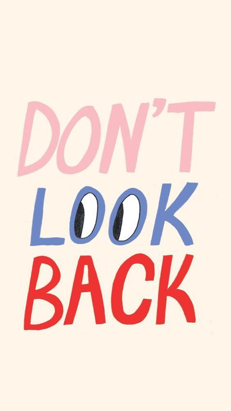 Don't Look Back Quote Quotes Arabic, Fina Ord, Dont Look Back, Visual Statements, Quotes About Strength, 로고 디자인, Inspirational Quotes Motivation, Pretty Words, The Words