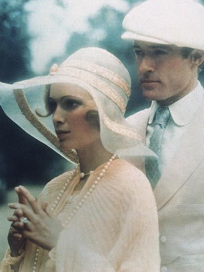 Cartier Art Deco jewels were worn by Mia Farrow in the Great Gatsby Theater Posters, Karen Black, Broadway Costumes, Jay Gatsby, Mia Farrow, I Love Cinema, Image Film, John Keats, Gatsby Style