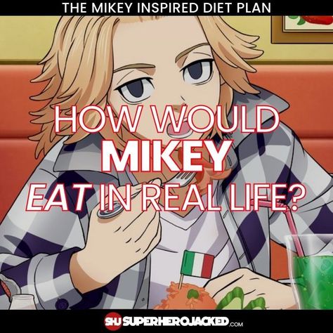 Mikey Diet Plan Character Diets, Diets Plan, Daily Protein Intake, Baki Hanma, Gain Muscle Mass, Nutrition Course, New Anime, Maintain Weight, Calisthenics Workout