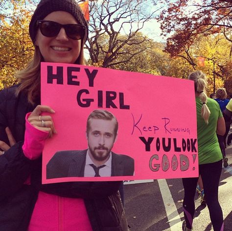 See, told you. /  The 35 Best Signs From The NYC Marathon (via BuzzFeed) Funny Marathon Signs, Perspective Inspiration, Quotes Perspective, Running Signs, Marathon Signs, Overly Attached Girlfriend, Marathon Posters, College Athlete, Run A Marathon