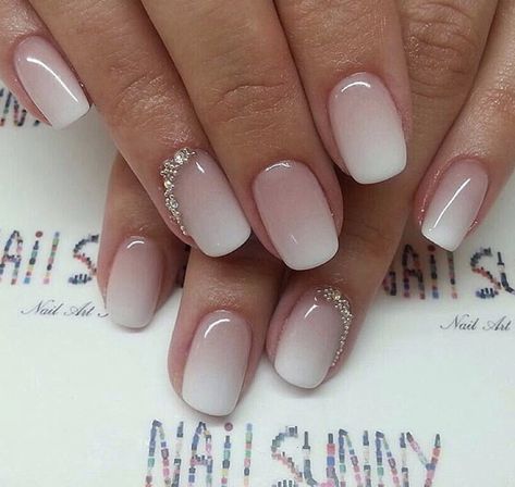 Elegant Bridal Nails, Wedding Day Nails, Bridal Nails Designs, Wedding Nail Art Design, Wedding Manicure, Wedding Inspired, Wedding Nails For Bride, Wedding Nails Design, Nails Wedding