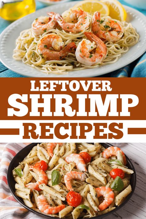 These leftover shrimp recipes are a great way to repurpose last night's seafood feast! From scampi to dip to chowder, don't let those tasty shrimp go to waste! What To Do With Leftover Cooked Shrimp, What To Do With Leftover Shrimp, Leftover Shrimp Recipes Ideas, Leftover Shrimp Cocktail Recipes, Leftover Cooked Shrimp Recipes, Boiled Shrimp Leftover Recipes, Leftover Boiled Shrimp, Leftover Shrimp Recipes, Steamed Shrimp Recipe