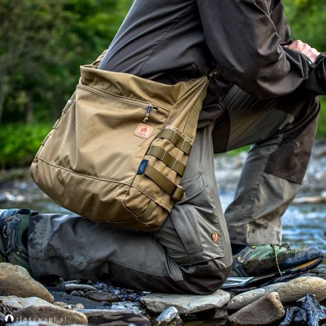 Outdoor Utility Bag In Waxed Canvas, Military Style Khaki Bag For Adventure, Khaki Tactical Outdoor Bag, Military Style Satchel Bag For Outdoor, Into The Wild, Outdoor Military Satchel Bag, Printed Purse, Into The Woods, Belt Pouch