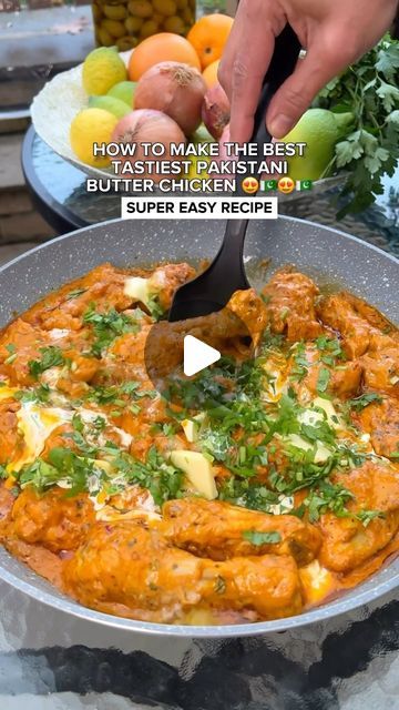 LONDON FOODEE | Halal Food on Instagram: "HOW TO MAKE THE BEST TASTIEST PAKISTANI BUTTER CHICKEN RECIPE 😍🇵🇰😍🇵🇰!!

Known as ‘Malai Chicken Handi’ in Pakistan. I first had this absolutely delicious curry at a dhaaba (restaurant) in Lahore and was interested by its long standing history. It is traditionally served in a Handi (a clay pot), hence the name.

We typically associate Butter Chicken with a sweet Indian curry, but this is different. A couple notable differences are; firstly this has no sugar in it, only pepper (as with most Pakistani curries), so no sweet curry here. Secondly and most importantly, there are no onions in this recipe! Which is a nice departure from your classic saalan.

Also, don’t worry this recipe super easy, it doesn’t require any blending 🙃. 

INGREDIENTS:
- Food Biryani, Chicken Handi, Malai Chicken, Pakistan Food, Lemon Garlic Butter Sauce, Chicken Recipies, Indian Recipe, Butter Chicken Recipe, Impressive Recipes