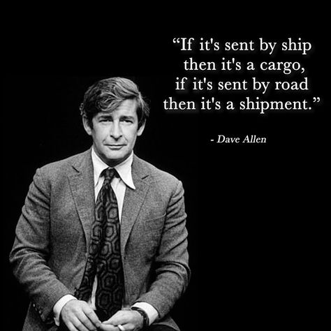 Dave Allen Comedian, Dave Allen, Comedian Quotes, British Comedy, Al Pacino, Funny Cartoons, Memes Quotes, Comedians, Best Quotes