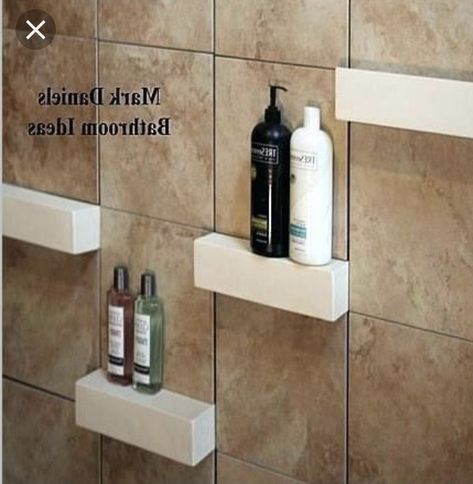 Remodel Bathtub, Tile Shower Shelf, Ikea Sinks, Ikea Laundry Room, Shelf Insert, Shelves Bathroom, Bathtub Remodel, Shower Shelf, Porta Shampoo