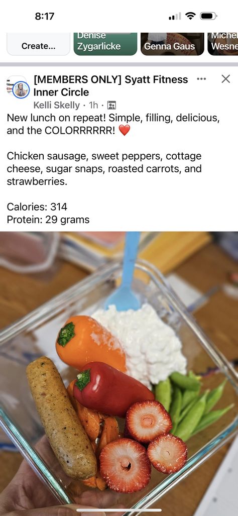 Chicken Sausage Cottage Cheese, Macro Calculator, Carb Snacks, Macro Meals, Calorie Deficit, Low Carb Snacks, Chicken Sausage, Roasted Carrots, Stuffed Sweet Peppers