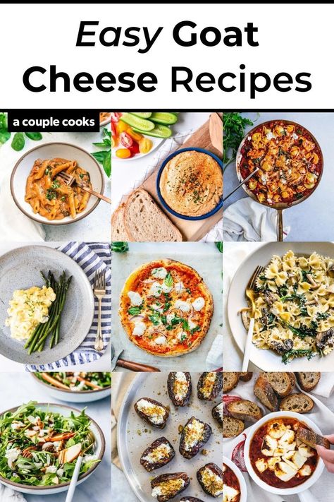 Recipes With Crumbled Goat Cheese, Ways To Eat Goat Cheese, How To Eat Goat Cheese, Chevre Cheese Recipes, Healthy Goat Cheese Recipes, Goat Cheese Recipes Dinner, Goat Cheese Dinner, Recipes Using Goat Cheese, Cheese Dinner Ideas