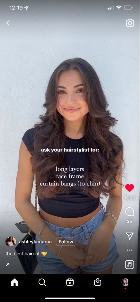 Refreshing Haircut For Long Hair, Face Framing Layers Long Hair Blowout, Long Layers With Extensions, Types Of Long Haircuts For Women, Long Layers With Curtain Bangs To Chin, Long Curtain Bangs Round Face Layers, Soft Layered Haircut Long Hair, Layer Haircut With Face Framing, King Hair With Layers