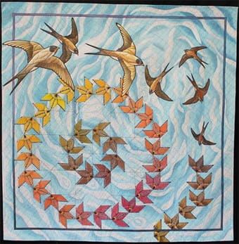 Applique Art, The Quilt Show, Bird Quilt, Quilt Show, Quilt Festival, Quilting Crafts, Applique Quilts, Vintage Quilts, Beautiful Quilts