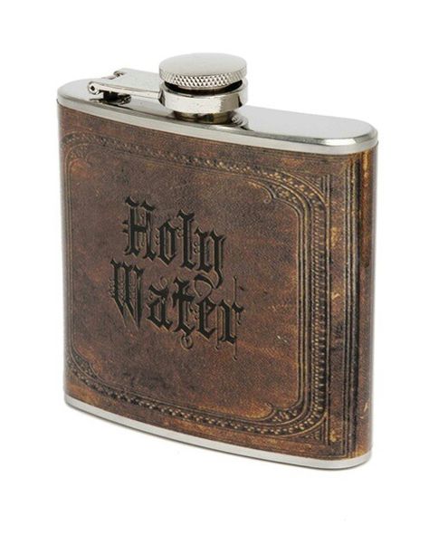 Amen! Water Flask, Wine Tools, Holy Water, Hip Flask, Bar Tools, Clear Vinyl, Hand Cast, Liqueur, Bushcraft