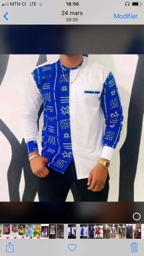 African Design Dresses Ankara, Men Ankara Styles Outfit, Ankara For Men, Agbada Designs For Men, Agbada Design, Costume Africain, Boys To Men, African Shirts For Men, Ankara Designs