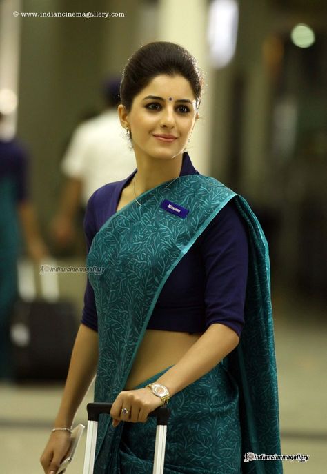 Uniform Saree, Isha Talwar, Air Hostess, Indian Woman, 22 December, Saree Models, Beautiful Saree, Indian Beauty Saree, India Beauty