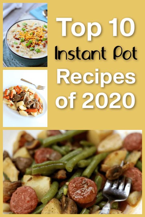 The most popular Instant Pot recipes of 2020 Simple Instant Pot Recipes, Churro Bites, Creamy Garlic Chicken, Loaded Baked Potato Soup, Cooking Easy, Homemade Gravy, Baked Potato Soup, Easy One Pot Meals, Garlic Parmesan Chicken