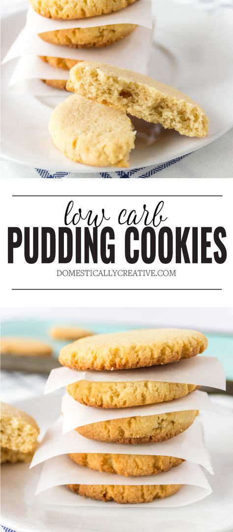 Low Carb Pudding, Galletas Keto, Low Carb Cookies Recipes, Keto Christmas Cookies, Low Carb Brownies, Low Carb Low Fat Recipes, Sugar Free Pudding, Low Carb Cake, Postre Keto