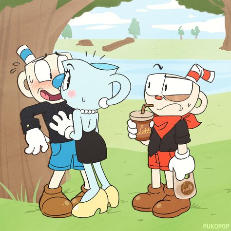 Cuphead Oc, Princesas Disney Anime, Cuphead Game, Cup Head, Kids Hero, Drawing Cartoon Faces, Oswald The Lucky Rabbit, Video Game Fan Art, Deal With The Devil