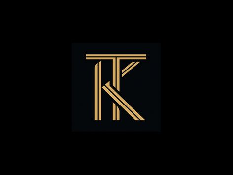 T And K Letters, T And K Logo, Kt Logo Design Letter, Kt Logo Design, Kt Monogram, K Tattoos, Monogram Logo Typography, Tk Logo, T K