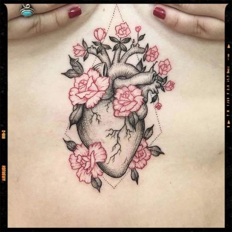 Tattoo Inspiration Tattoo Sleeve Men Arm, Anatomical Heart Tattoo, Herz Tattoo, Marvel Tattoos, Inspiration Tattoos, Cat Tattoos, Geniale Tattoos, Trendy Tattoo, Tiny Tattoo