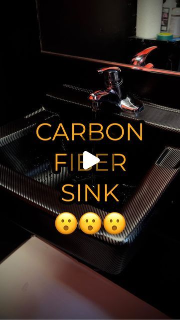 Wraps, Tint, PPF & Graphics on Instagram: "Is this the fastest sink out there? 🤣 *SINK EDIT ON PAGE* - - - #asmr #asmrsounds #satisfying #interestingthings #vinylwrap #averydennison #wrapshop #wrapped #carbonfibereverything #shopgoals" Vinyl Wrap Bathroom Sink, House Deco, Vinyl Wrap, Bathroom Sink, Carbon Fiber, Vinyl, On Instagram, Instagram