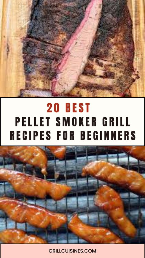 Discover 20 Easy Pellet Smoker Grill Recipes perfect for beginner cooks! These simple and delicious recipes will help you master your pellet smoker and impress your friends and family. From savory meats to tasty sides, these recipes are designed to be easy to follow and full of flavor. Get grilling today! #PelletSmoker #GrillRecipes #BeginnerCooks #EasyGrilling #SmokerRecipes #BBQ Louisiana Grill Smoker Recipes, Smoker Recipes For Beginners, Easy Smoker Recipes For Beginners, Beginner Smoker Recipes, Pellet Grill Smoker Recipes, Recipes For Smoker, Master Built Smoker Recipes, Grill Smoker Recipes, Smoker Recipes Pellet