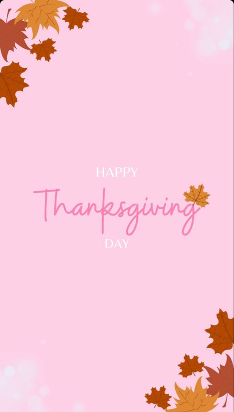 Pink Happy Thanksgiving, Pink Thanksgiving Wallpaper, Happy Thanksgiving Wallpaper, Pink Thanksgiving, Fall Backgrounds, Halloween Wallpaper Iphone Backgrounds, Pink Fall, Cute Mobile Wallpapers, Thanksgiving Wallpaper