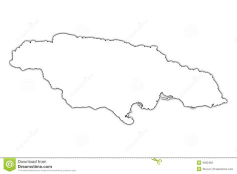 Jamaica Outline Map Stock Photography - Image: 4360482 Jamaica Outline Tattoo, Jamaica Outline, Jamaica Tattoo, Jamaican Tattoos, Tattoos Outline, Sharpie Tattoo, Flag Outline, Nautical Tattoo Sleeve, Jamaican Art