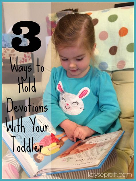 3 ways to hold devotions with your toddler Raising Disciples, Toddler Bible, Raising Godly Children, Christian Motherhood, Train Up A Child, Family Devotions, Bible Time, Parenting Toddlers, Christian Parenting