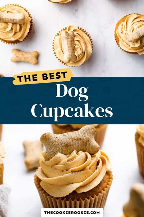 Cupcake For Dogs Easy, Honey Eggs, Cupcakes For Dogs Recipe, Sweet Treats To Make, Dog's Birthday, Keto Board, Pet Treats Recipes, Easy Dog Treat Recipes, Dog Cupcakes