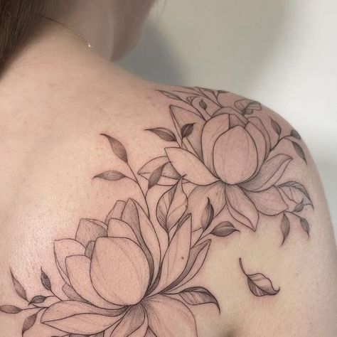 Alisa Rizenko on Instagram: "I’m in love  Thank you beautiful @nicol.sol  . . #lotus #lotusflower #lotuatattoo #lotustattoos #lotusflowertattoo #fineline #finelinetattoo #finelinettatoos" Lotus Tattoos, Tattoo Lotus, November 8, Fine Line Tattoos, Fine Line, Lotus Flower Tattoo, Lotus Flower, Tattoo Ideas, Lotus