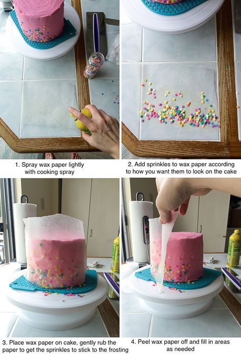 Baking Fun, Chocolate Chip Cake, Gateaux Cake, Pink Confetti, Sprinkle Cake, Funfetti Cake, Modeling Chocolate, Cupcake Cake, Cake Decorating Tutorials