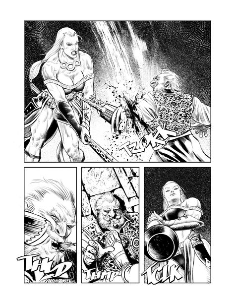 ArtStation - Dragonero il ribelle n5 SBE comics page, Riccardo Latina Comic Page, Comic Book Characters, Book Characters, Comic Books Art, Book Art, Comic Books, Digital Art, Humanoid Sketch, Comics