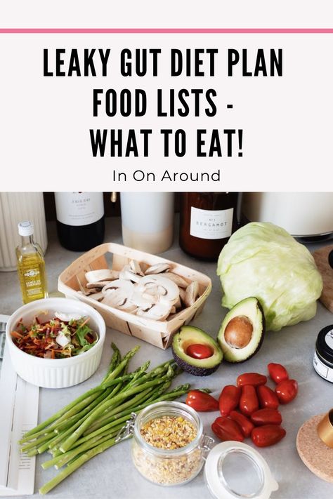 Leaky Gut Breakfast Ideas, Leaky Gut Diet Plan Food Lists, Leaky Gut Diet Plan, Gut Diet Plan, Leaky Gut Meal Plan, Gut Diet, Leaky Gut Diet, Pickled Foods, Inflammation Recipes