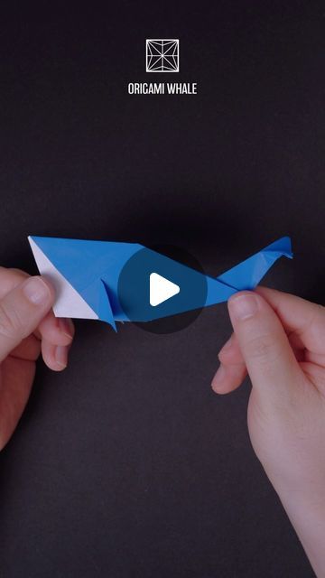 Paper Crafts 1101 on Instagram: "ORIGAMI WHALE   Designed by Unknown Modified by Papercrafts 1101  #paperwhale #papercrafting #origami" Whale Origami, Paper Whale, Whale Design, Origami, Craft Ideas, Paper Crafts, On Instagram, Instagram, Design