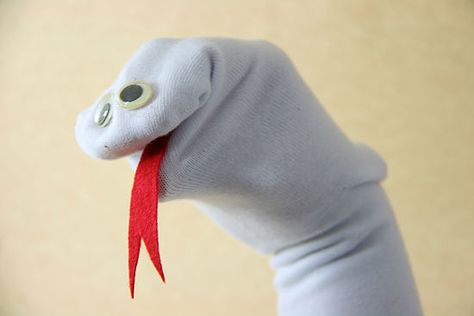 How to Make a Sock Puppet: 12 steps (with pictures) - wikiHow Sock Snake, Letter S Activities, Snake Birthday, Harry Potter Socks, Puppet Costume, Sock Puppet, Felt Puppets, Puppets For Kids, Puppets Diy