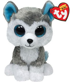 Beanie Boo Dogs, Ty Beanie Boos Collection, Caine Husky, White Husky, Dog Beanie, Ty Plush, Nostalgic Toys, Beanie Boo, Ty Beanie Boos