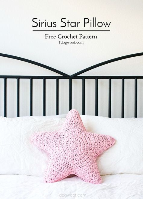 Crochet Star Cushion, Crochet Star Pillow, Crocheted Star, Crochet Star Patterns, Sirius Star, Crochet Pillow Patterns Free, Star Pillow, Crochet Star, Crochet Mignon