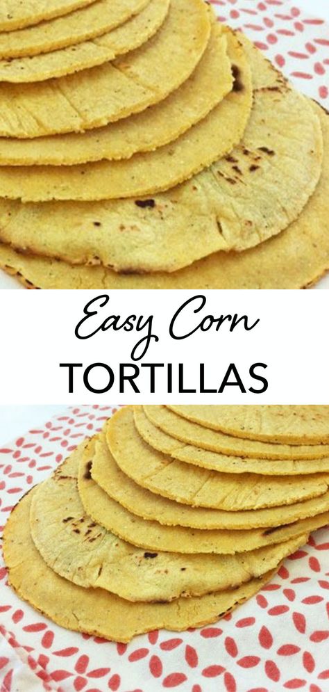 Recipes With Corn Tortillas, Taco Bread, Recipes With Corn, Tortilla Recipes, Corn Tortilla Recipes, Tortillas Recipe, Dinner Recipes Healthy Low Carb, Healthy Low Carb Snacks, Easy Corn