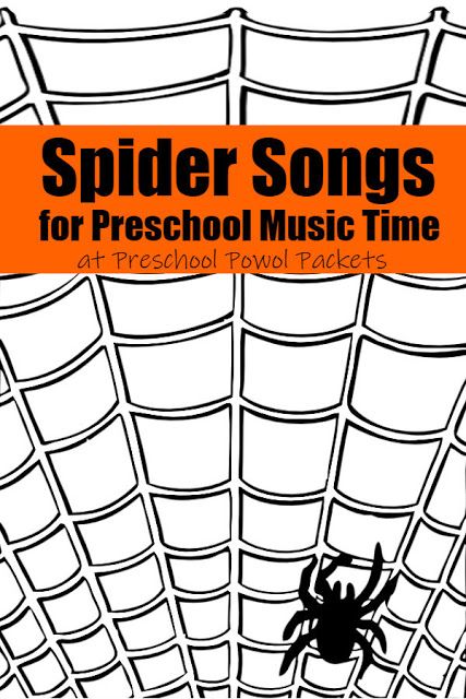 Spider Songs for Preschool Music & Active Movement | Preschool Powol Packets Camping Music And Movement Preschool, Spider Songs For Preschool, Spider Theme For Preschool, Spiders For Preschoolers, Spider Theme Preschool, Spider Poem, Spiders Preschool, Spider Song, Songs For Preschool