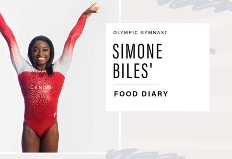 Here’s what Simone Biles eats every day to power through Olympic flips and feats Gymnast Diet, Pre Workout Breakfast, Athletes Diet, Spin Instructor, Young Gymnast, Creative Breakfast, Day Of Eating, Athlete Nutrition, Gymnastics Competition