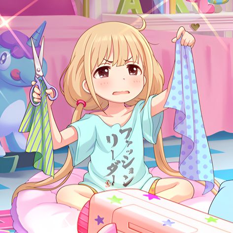 Anzu Futaba, Idol Master, Hair, Clothes