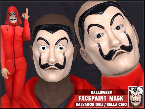 Sims 4 Halloween, Captain Hook Costume, Hoodie Costume, Sims 4 Update, Face Painting Halloween, Halloween Mask, Halloween Tattoos, Mens Halloween Costumes, Sims Community