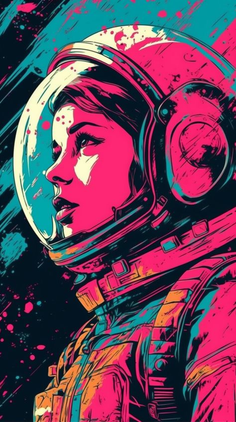 Space Cross Stitch, Fox Anime, Fantasy Space, Art Spatial, Astronaut Art, Arte 8 Bits, Posca Art, Modern Fantasy, Art Et Illustration