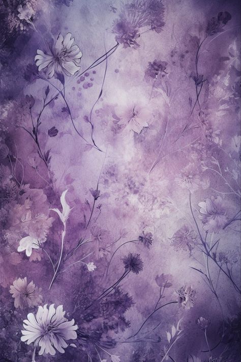 Instagram/ Wallpaper Perpul Background, Flowers Instagram Story, Purple Scrapbook Paper, Flowers Wallpaper Iphone, Purple Flower Background, Purple Aesthetic Background, Purple Flowers Wallpaper, Flowers Instagram, Floral Wallpaper Phone