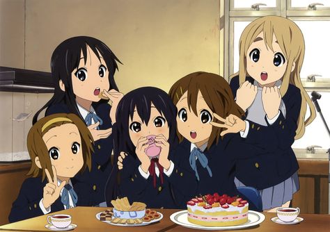 K-on Icons, Azusa Nakano, Kyoto Animation, K On, 5 Anime, Friend Anime, Fete Anime, Light Music, 애니메이션 캐릭터