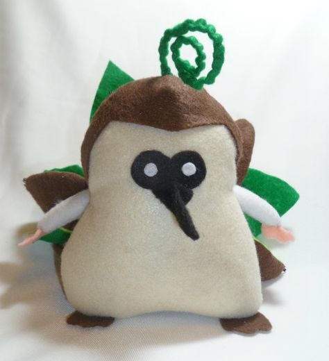 Legend of Zelda: Machi the Kikwi Plushie Zelda Plushies, Nerd Plushies, Legend Of Zelda Crafts, Diy Zelda Crafts, Zelda Crafts, Plushie Diy, Zelda Diy, Legend Of Zelda Characters, Nerd Outfits